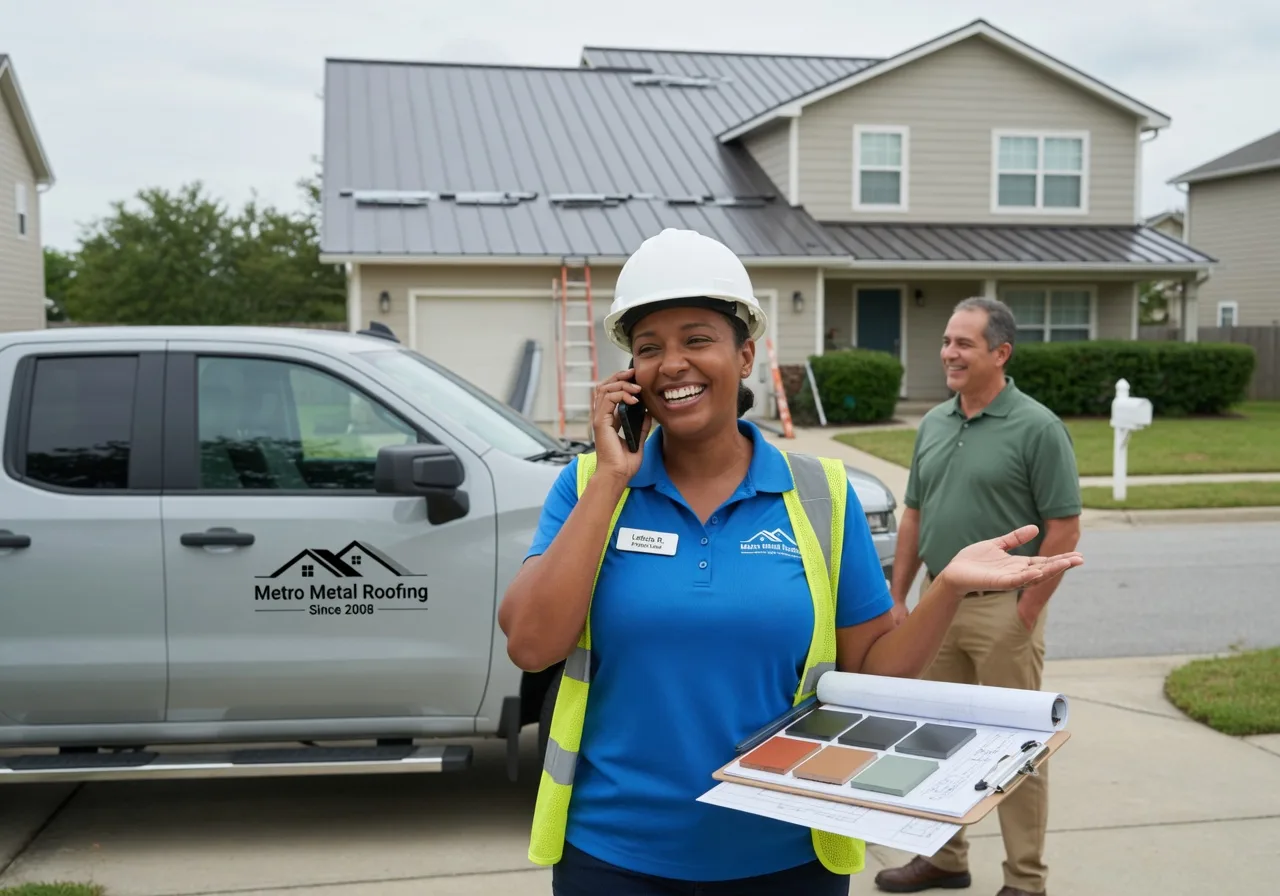 Storm Damage Metal Roof Repair in Norris City, IL